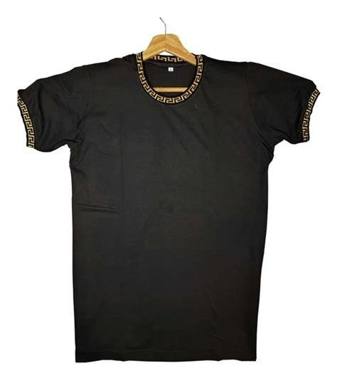 remera versace negra